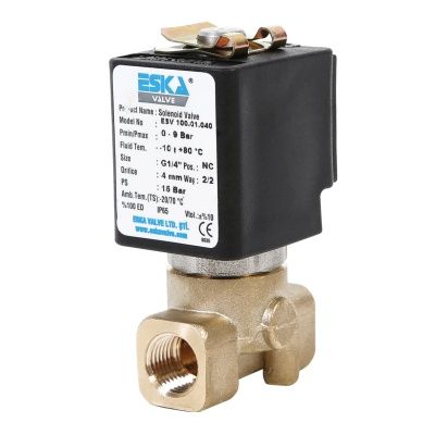 Электромагнитный клапан прямого действия ESKA VALVE ESV 100-101, 120-121 НЗ В Нижнем Тагиле