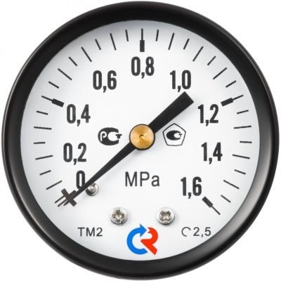 Манометр с электроконтактной приставкой, тип ТМ серия 10, подключение снизу, Росма В Нижнем Тагиле 