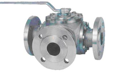 Кран шаровой трехходовой Pekos P84, фланцевый В Нижнем Тагиле 