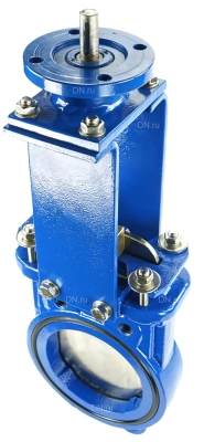 Задвижка шиберная дн.ру GGG40-SS304-NBR-2W-ISO Ру10 с голым штоком и невыдвижным шпинделем В Нижнем Тагиле 