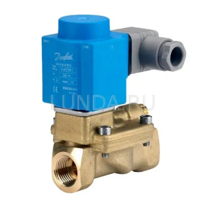 Клапан соленоидный EV220B 15-50 с сервоприводом, с катушкой, Danfoss В Нижнем Тагиле